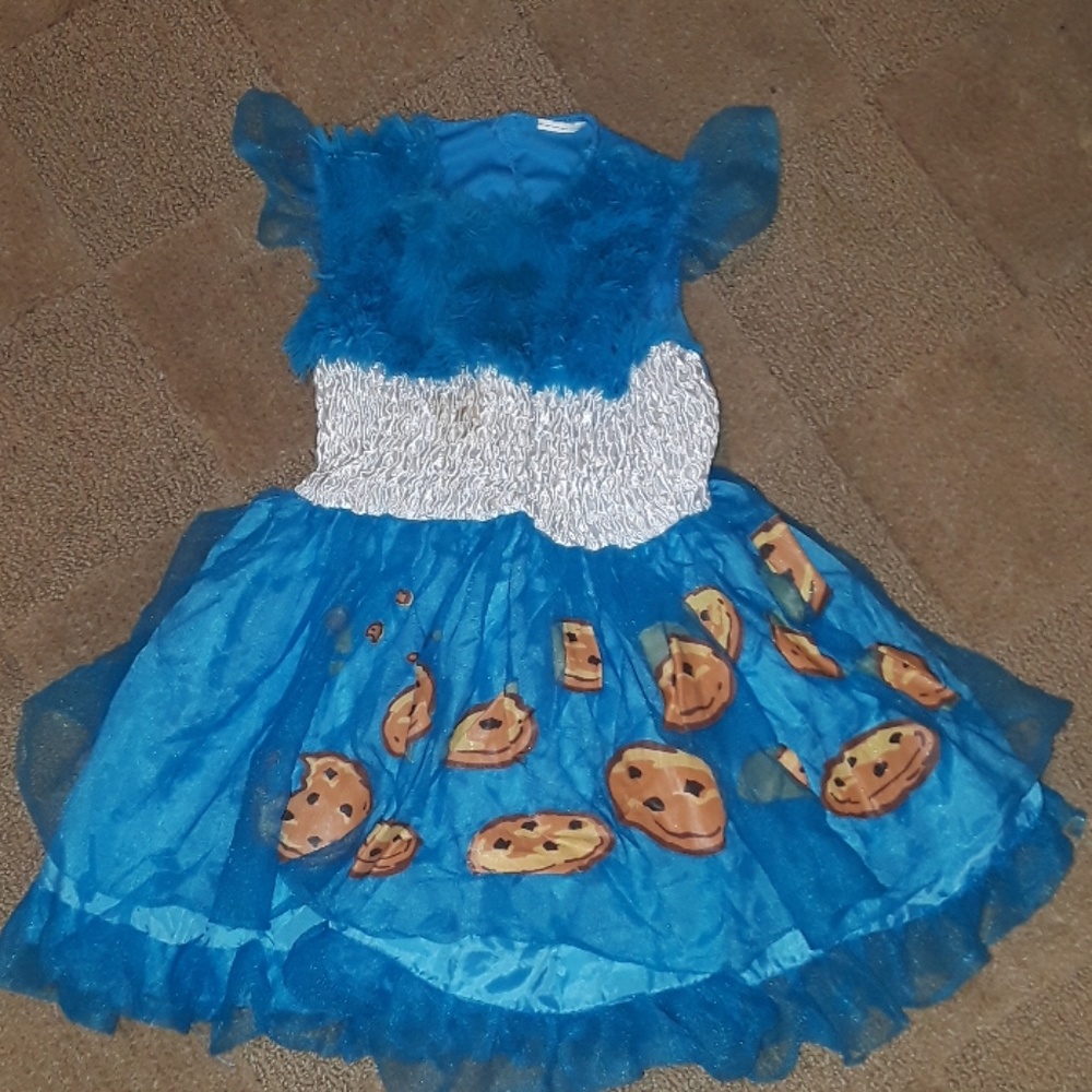 ❤SALE❤Cookie Monster Pretend Play Dress